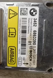 6863390 блок управления AirBag (SRS) BMW 3 F30 F35 F31 2015