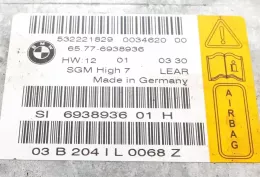 92227029 блок управління airbag (srs) BMW 5 E60 E61 2004