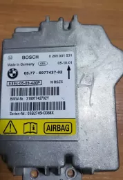6977437 блок управління airbag (srs) BMW 3 E90 E91 2008