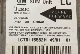 LCT0115562H блок управления AirBag (SRS) Opel Corsa C 2002