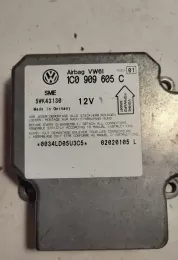 02020105L блок управління airbag (srs) Volkswagen PASSAT B5.5 2002