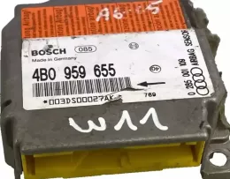 4B0959655 блок управління airbag (srs) Audi A6 S6 C5 4B 1998