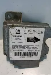 DMS0013253Y блок управління airbag (srs) Opel Zafira A 2003
