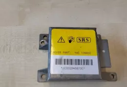 YWC106600 блок управління airbag (srs) Land Rover Discovery 2002
