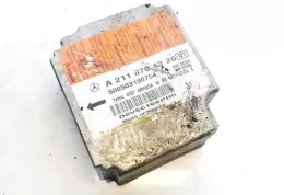 500503190754 блок управління airbag (srs) Mercedes-Benz E W211 2005
