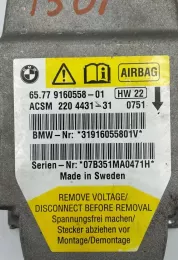 31916055801V блок управління airbag (srs) BMW 5 E60 E61 2008