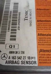 D9V2D25C157 блок управления AirBag (SRS) Mercedes-Benz ML W163 2001