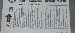 24030817G блок управления AirBag (SRS) Volkswagen Polo 2002