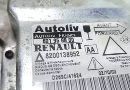 8200138900 блок управління airbag (srs) Renault Laguna II 2003