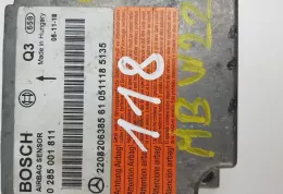 0285001811 блок управління airbag (srs) Mercedes-Benz S W220 2000