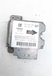 BFS1123481V блок управления AirBag (SRS) Opel Zafira A 2002