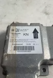 KNS00363063 блок управления AirBag (SRS) Opel Signum 2006