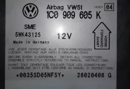 0035SD05NFSY блок управління airbag (srs) Volkswagen Polo 2002
