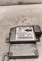 ZKT0086990E блок управління airbag (srs) Opel Meriva A 2004