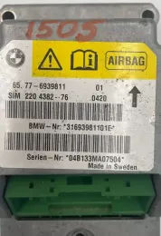 6939811 блок управления AirBag (SRS) BMW Z4 E85 E86 2002