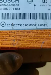 0508190312 блок управління airbag (srs) Mercedes-Benz C W203 2005