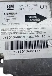 0YS0136881X блок управління airbag (srs) Opel Astra G 1999