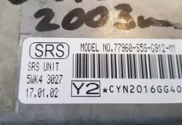 77960S5S блок управління airbag (srs) Honda Civic 2006