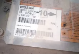 98820EB30B блок управління airbag (srs) Nissan Pathfinder R51 2006