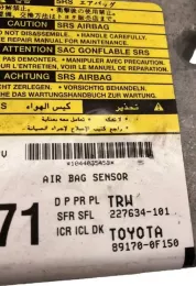 227634101 блок управления AirBag (SRS) Toyota Verso 2009