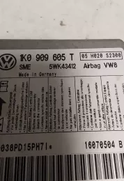 16070504B блок управління airbag (srs) Volkswagen Golf V 2005