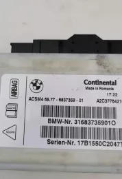 17B1550C2047T блок управління airbag (srs) BMW X6 F16 2017