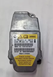 31911421401V блок управління airbag (srs) BMW 5 E60 E61 2007