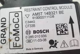 0285010936 блок управления AirBag (SRS) Ford Grand C-MAX 2011