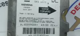 53586 блок управления AirBag (SRS) Opel Astra F 1991