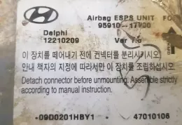 12210209 блок управления AirBag (SRS) Hyundai Matrix 2005