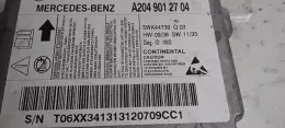 A204902704 блок управления AirBag (SRS) Mercedes-Benz C W204 2008