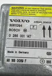 981680089F блок управління airbag (srs) Volvo S80 1999