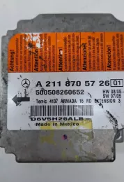 500508260652 блок управления AirBag (SRS) Mercedes-Benz E W211 2005