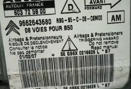 48560 блок управления AirBag (SRS) Citroen C4 I 2004
