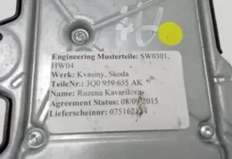3Q0959655AK блок управления AirBag (SRS) Seat Leon (5F) 2012