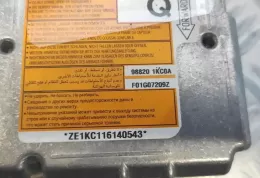 F01G0720GZ блок управления AirBag (SRS) Nissan Juke I F15 2013
