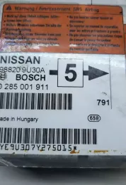 YE9U307Y275015 блок управління airbag (srs) Nissan Note (E11) 2007