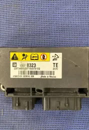 AS8323T102370132 блок управління airbag (srs) Opel Insignia A 2011