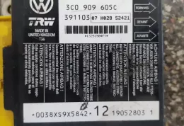 3C0909605C блок управління airbag (srs) Volkswagen PASSAT B6 2006