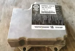 221098127 блок управления AirBag (SRS) Volkswagen Sharan 2015
