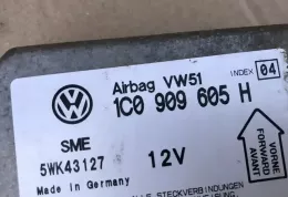 1C09096605H блок управління airbag (srs) Skoda Fabia Mk1 (6Y) 1999