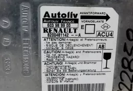 122858 блок управління airbag (srs) Renault Megane II 2002