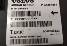 T008021700023 блок управління airbag (srs) Volvo S80 2008