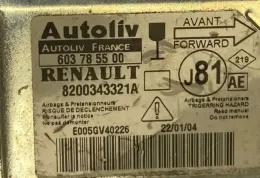 F0050V40226 блок управления AirBag (SRS) Renault Espace - Grand espace IV 2005