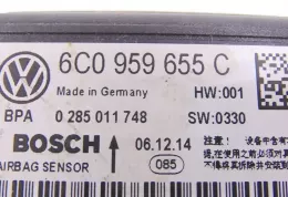 6C0959655C блок управління airbag (srs) Volkswagen Polo V 6R 2009