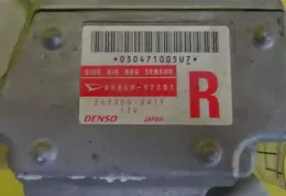 8986097201 блок управління airbag (srs) Daihatsu Sirion 2000