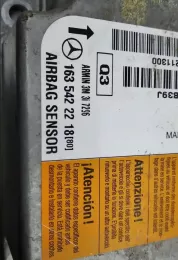 163542221880 блок управления AirBag (SRS) Mercedes-Benz ML W163 2002