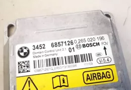 0265020196 блок управления AirBag (SRS) BMW 5 GT F07 2012