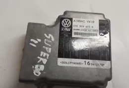 22H17S2018 блок управління airbag (srs) Skoda Superb B6 (3T) 2010
