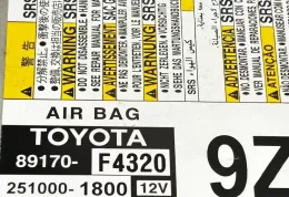 89170F4320 блок управління airbag (srs) Toyota C-HR 2020